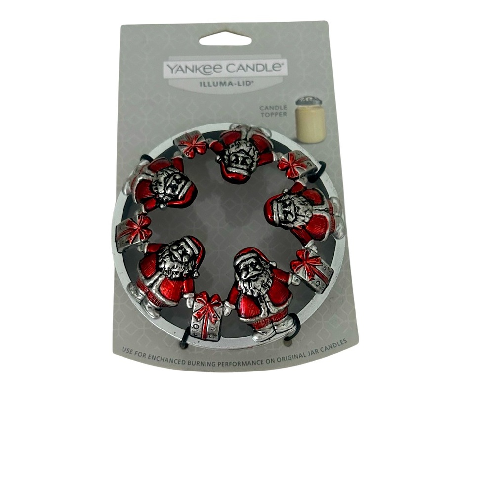 Yankee Candle Santa Candle Topper